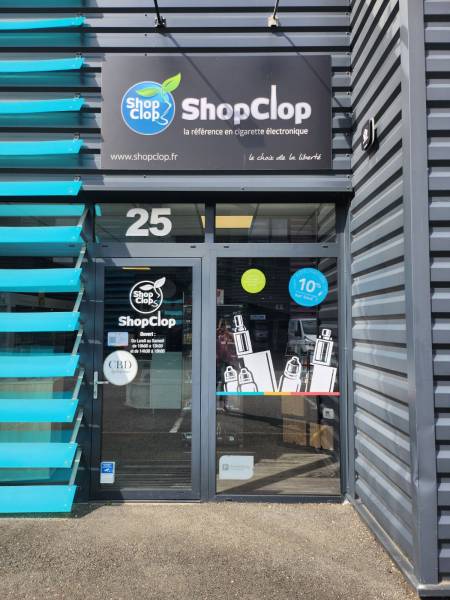 Shopclop, magasin spécialisé en cigarette électronique sur Val de reuil