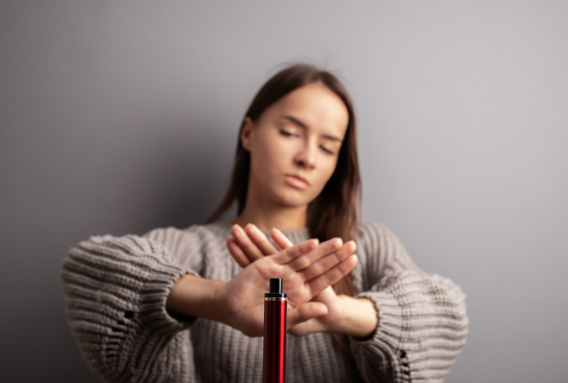 Pourquoi j'ai un goût de brûlé en bouche en utilisant votre cigarette électronique ?